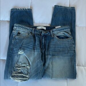 KanCan Blue Distressed Skinny Jeans